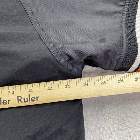 VTG Philadelphia Flyers Jacket Mens XL Black Starter 90s NHL Sports Puffer Coat - Picture 4 of 16